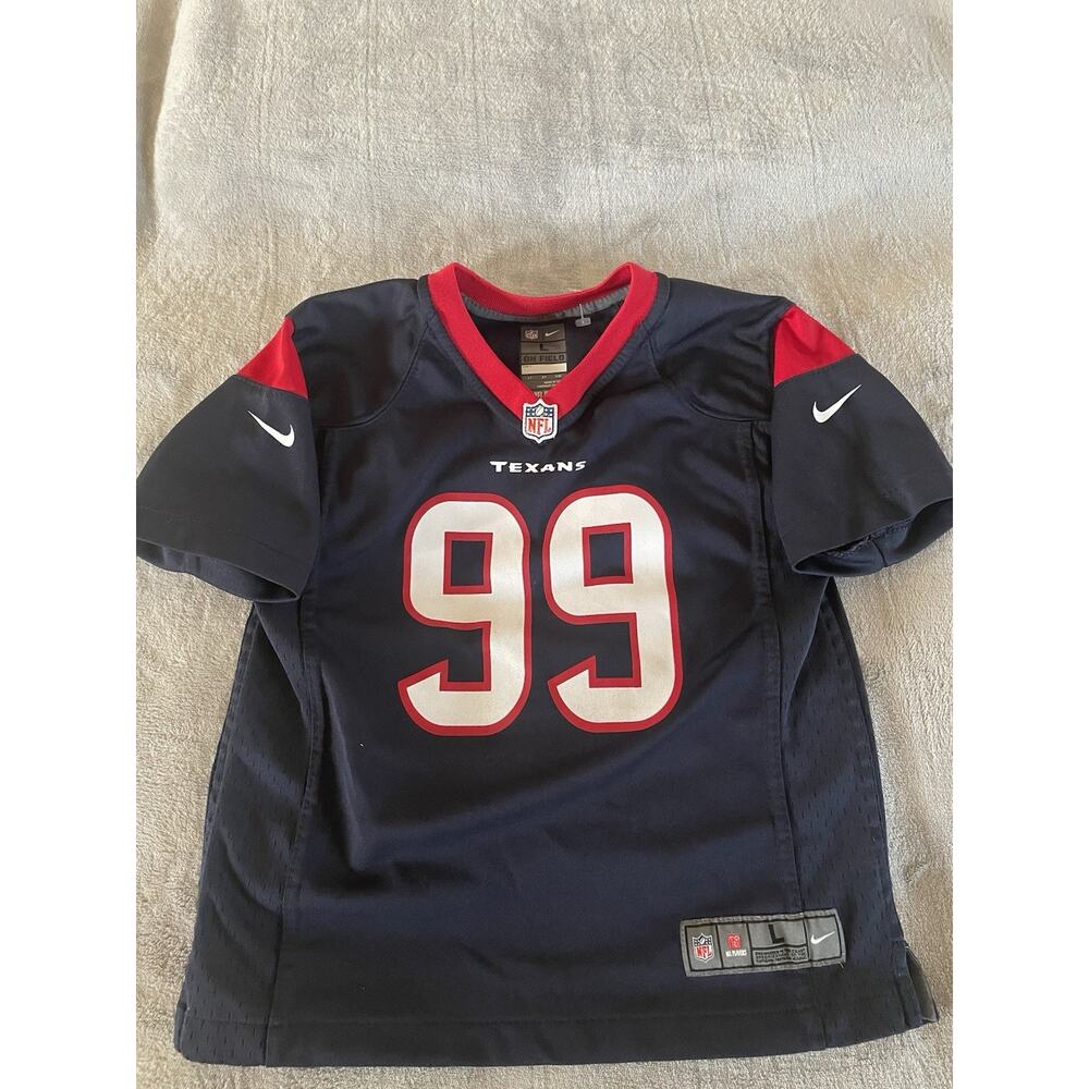 JJ Watt Houston Texans Nike On Field Football Jersey Size Youth 7 Years